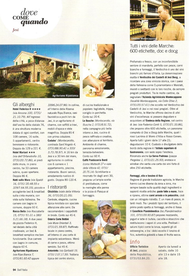 Recensione Bell'Italia