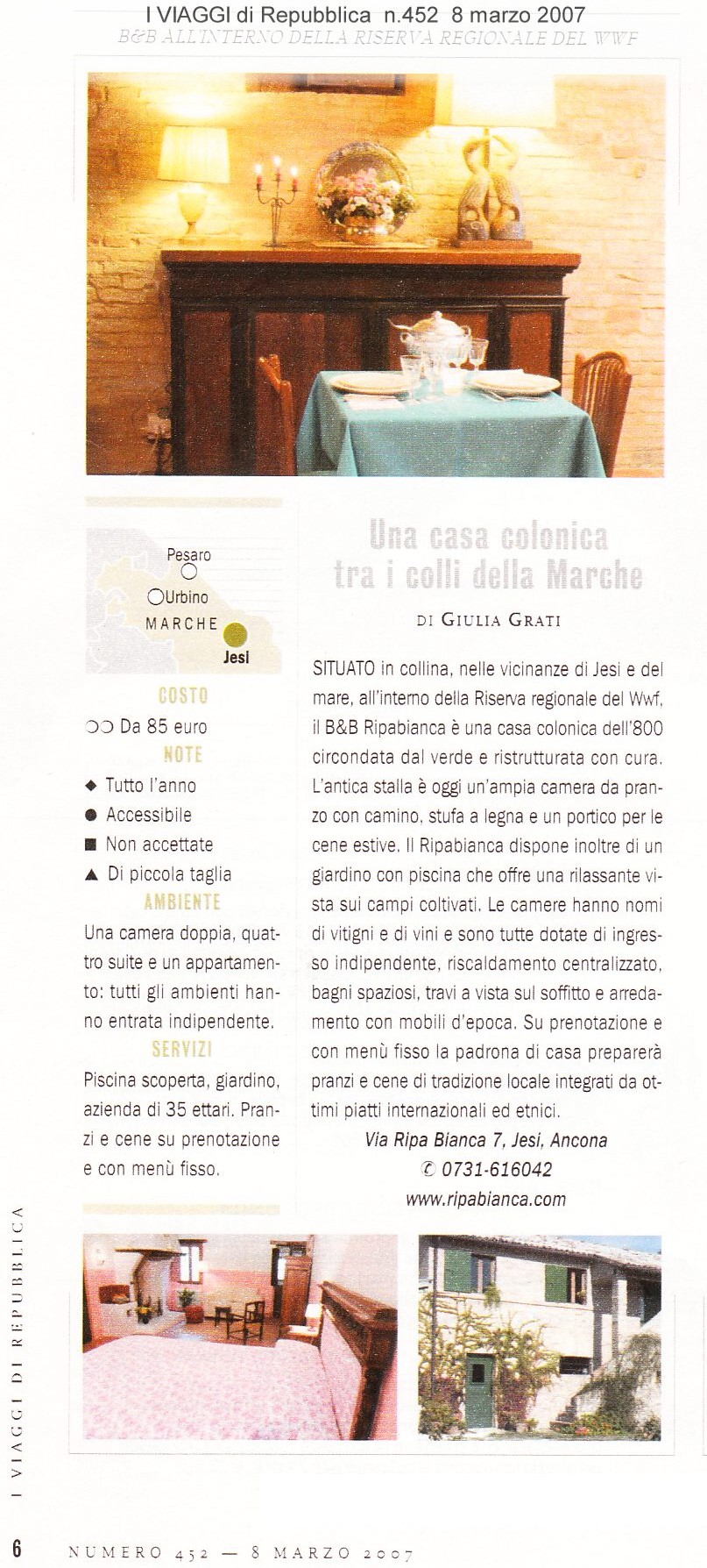 Recensione Viaggi di Repubblica